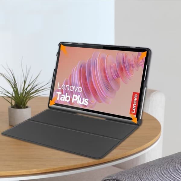 Tech-Protect Lenovo Tab Plus Fodral SmartCase Svart