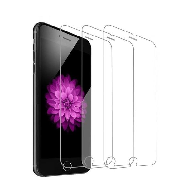 3-Pack - iPhone 6/6S - Skärmskydd i härdat glas