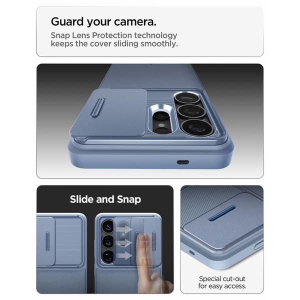 Spigen Samsung Galaxy S26 Ultra Skal Optik Armor Light Blue