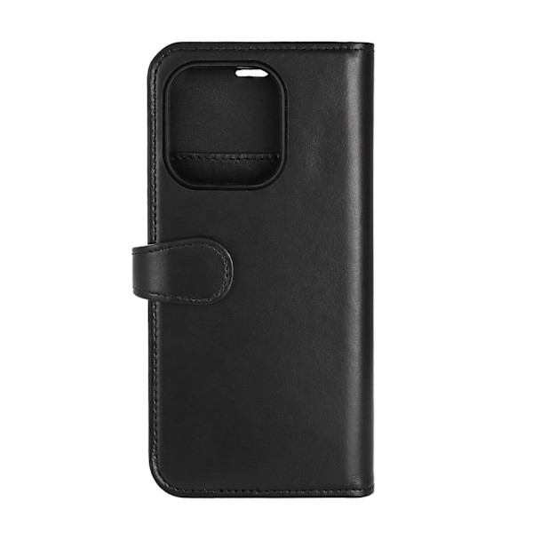 Buffalo iPhone 16 Pro Fodral MagSafe 2in1 Äkta Läder Svart
