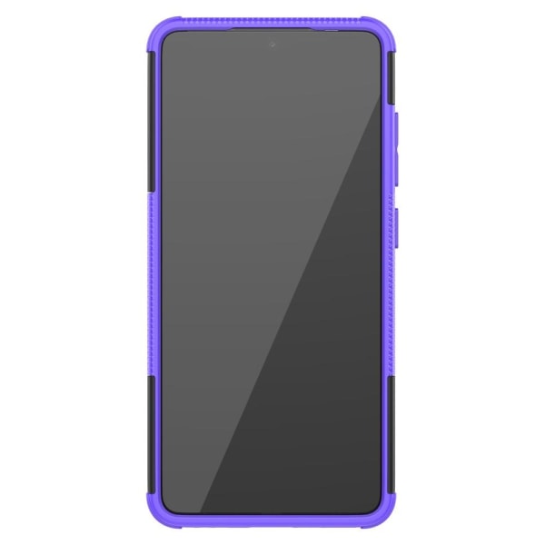 Samsung Galaxy A52 / A52s - Ultimata Stöttåliga Skalet med Stöd Purple Lila