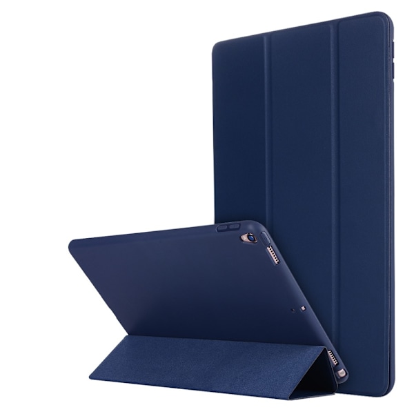 iPad Air 10.5 (2019) / Pro 10.5 (2017) - Tri-Fold Fodral - Mörk Blå DarkBlue Mörk Blå