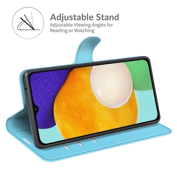 Samsung Galaxy A04s / A13 5G Fodral Litchi Läder L