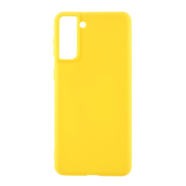 Samsung Galaxy S21 Plus - Matt TPU Skal - Gul Yellow Gul