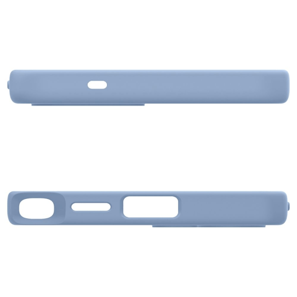 Spigen Galaxy S25 Ultra Skal MagSafe Silicone Fit Sapphire Blue