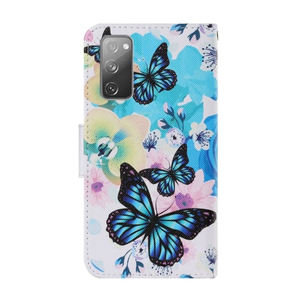 Samsung Galaxy S20 FE - Plånboksfodral - Fjärilar