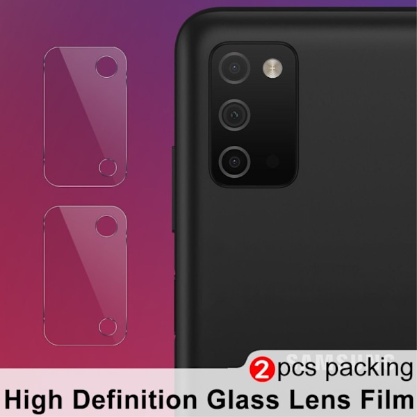 IMAK Samsung Galaxy A03s Linsskydd 2-PACK Härdat Glas
