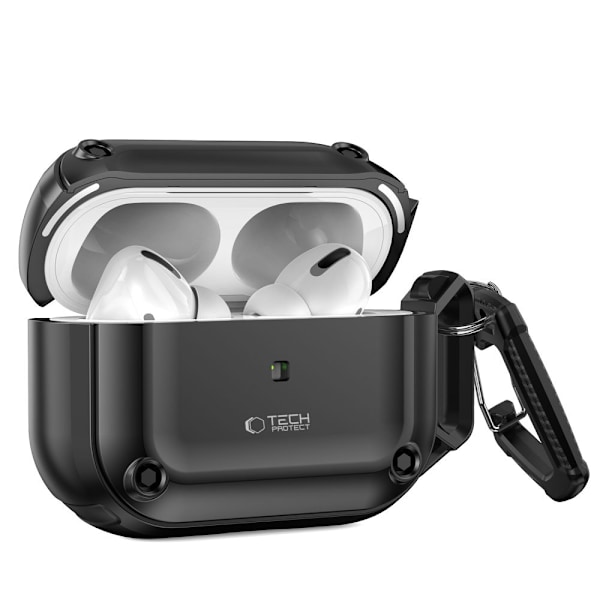Tech-Protect AirPods Pro 2/1 Skal Rough Hook Svart