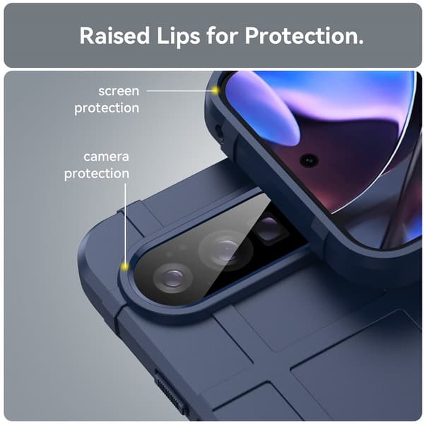 Google Pixel 10 Pro XL Skal Robust Blå