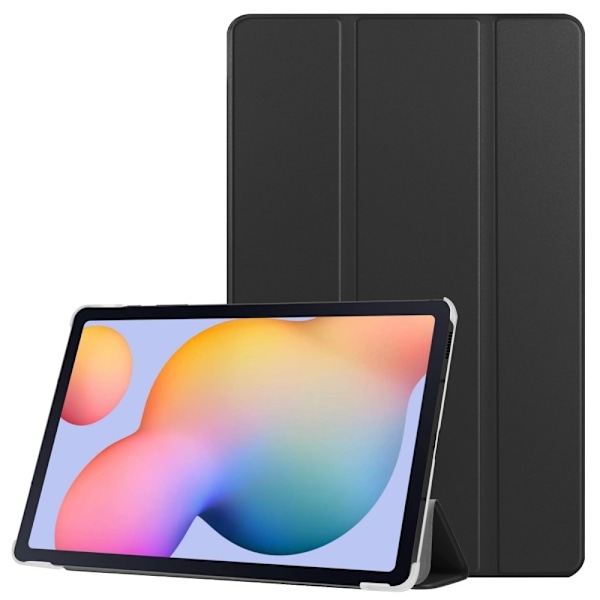Samsung Galaxy Tab A7 10.4 Fodral Tri-Fold Svart Black Svart