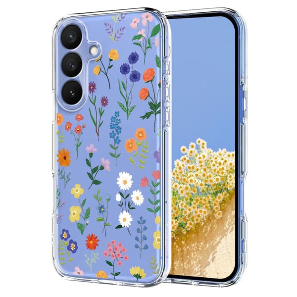 Samsung Galaxy S26 Skal Med Tryck Blommor