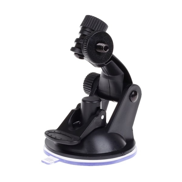 1/4" Justerbart Fäste Med Sugkopp För GoPro/DJI Svart