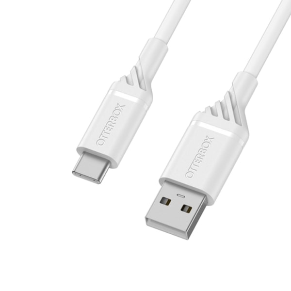 OtterBox Standard 2m USB-C - USB-A Kabel Vit