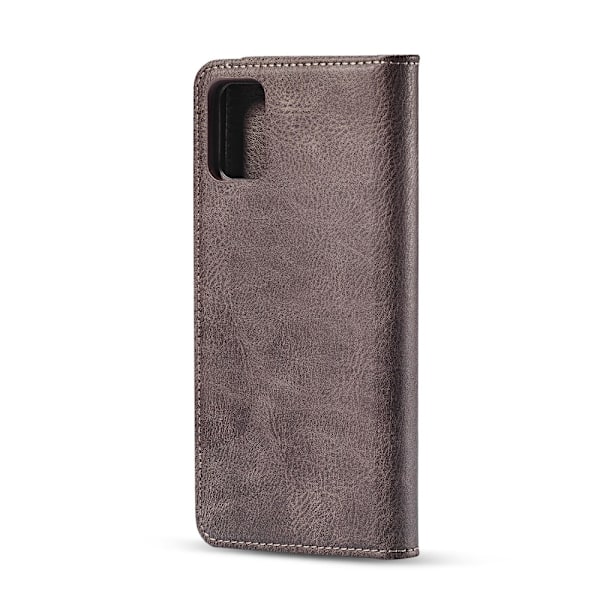 Samsung Galaxy A71 - DG.MING Plånboksfodral/Magnet Skal - Grå Grey Grå