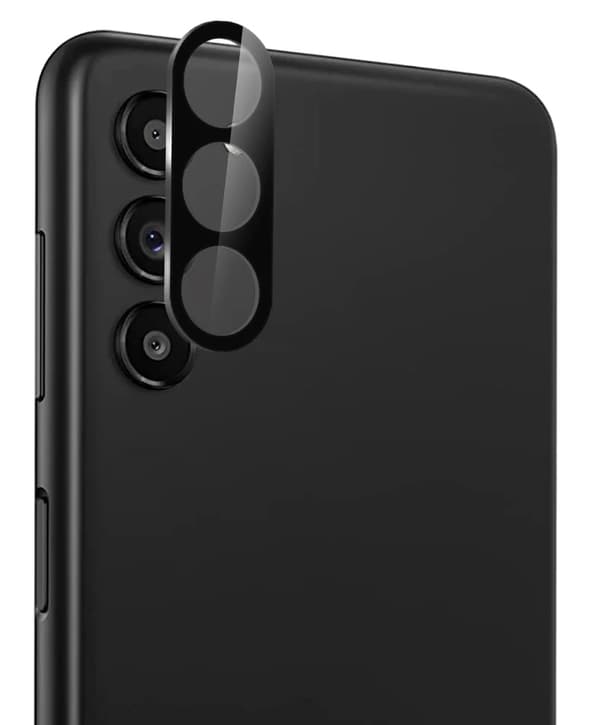 Samsung S26 Plus Linsskydd I Härdat Glas - Svart