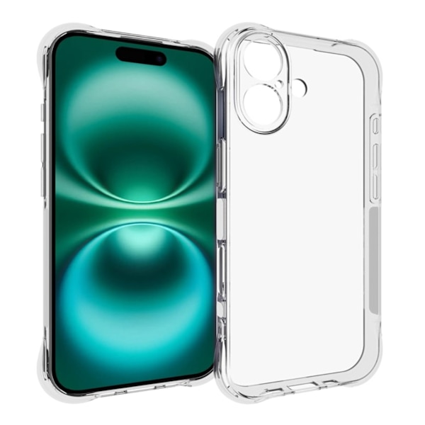 iPhone 17 Skal Transparent TPU Shockproof