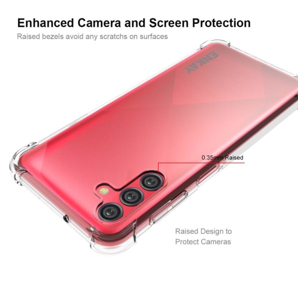 ENKAY Samsung Galaxy A04s / A13 5G Skal Shockproof TPU Transpare
