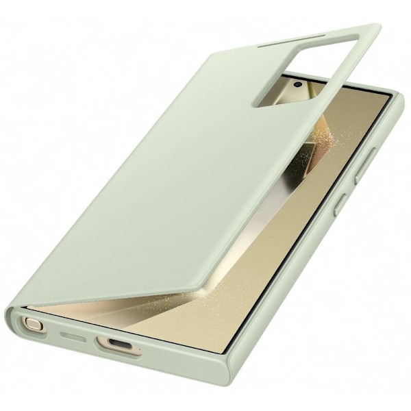 Samsung Galaxy S24 Ultra Fodral Smart Clear View Light Green