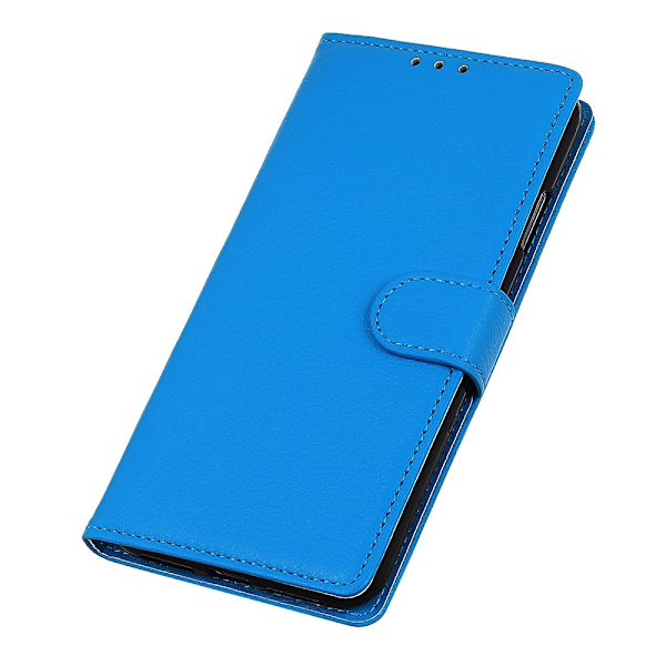 Xiaomi Redmi 8A - Litchi Plånboksfodral - Blå Blå