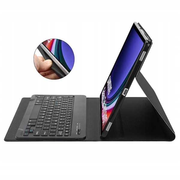 Tech-Protect Galaxy Tab A9 Plus Fodral SC Tangentbord Svart