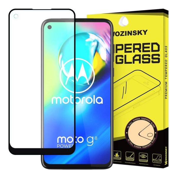 Motorola Moto G8 Power - Wozinsky Heltäckande Skärmskydd