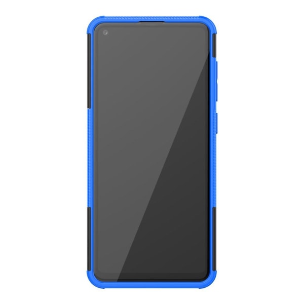 Samsung Galaxy A21s - Ultimata Stöttåliga Skalet med Stöd - Blå Blue Blå