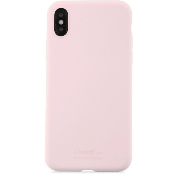 iPhone X/Xs - holdit Mobilskal Silikon - Blush Pink Rosa