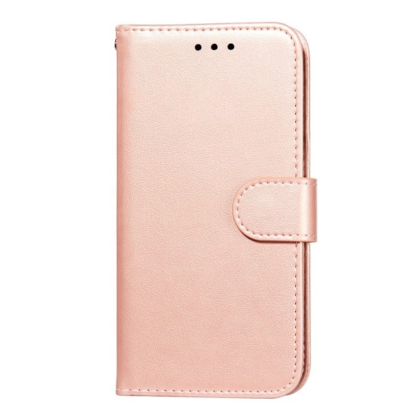 Samsung Galaxy A72 - Läder Fodral - Roséguld Roséguld Roséguld