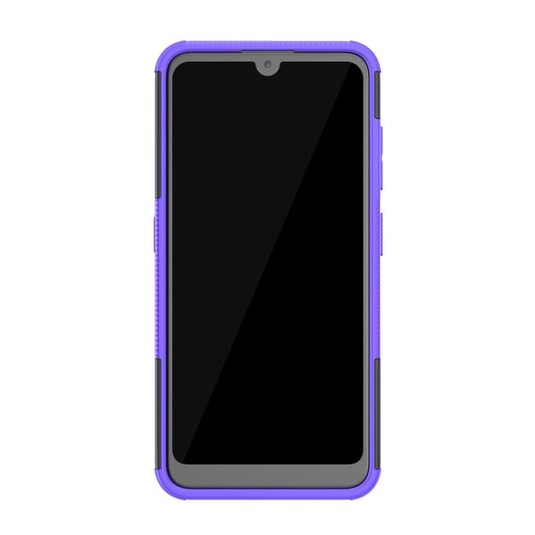Nokia 3.2 - Ultimata stöttåliga skalet med stöd - Lila Purple Lila