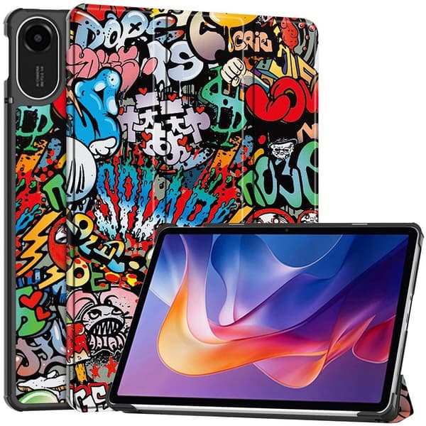 Xiaomi Redmi Pad 2 Fodral Tri-Fold Grafitti