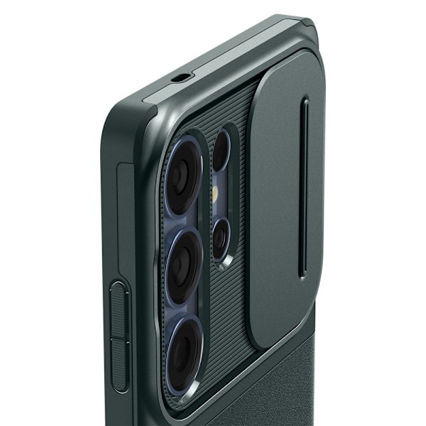 Spigen Galaxy S25 Ultra Skal Optik Armor Abyss Green