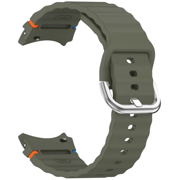 Galaxy Watch 5/5 Pro/6/7/FE Armband Silikon Wave Design