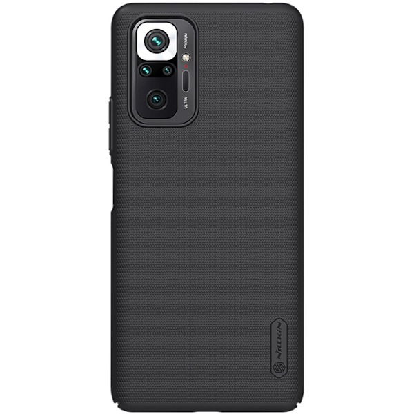 Xiaomi Redmi Note 10 Pro - NILLKIN Shield Frostat Skal - Svart Svart