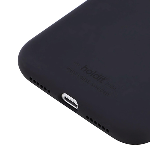 iPhone 11/XR - holdit Mobilskal Silikon - Svart Svart