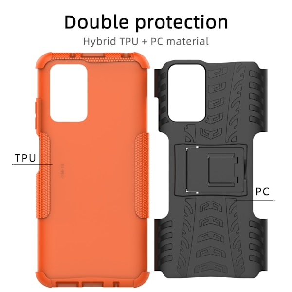Xiaomi Redmi 10 Skal Ultimata Stöttåligt med Stöd Orange