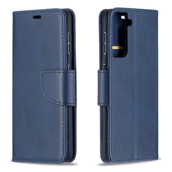 Samsung Galaxy S21 - Plånboksfodral - Blå Blue Blå