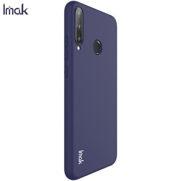 Huawei P40 Lite E - IMAK Matt TPU Skal - Blå Blue Blå