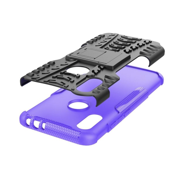 Xiaomi Redmi 7 - Ultimata stöttåliga skalet - Lila Purple Lila
