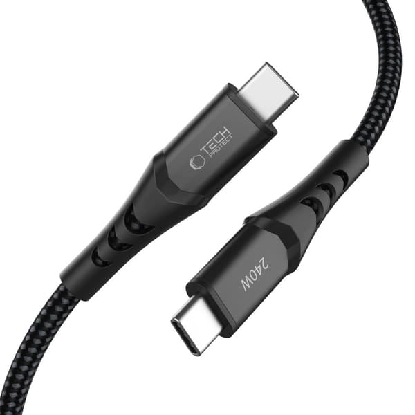 Tech-Protect 1m 240W PD QC3.0 USB-C-USB-C Kabel UltraBoost
