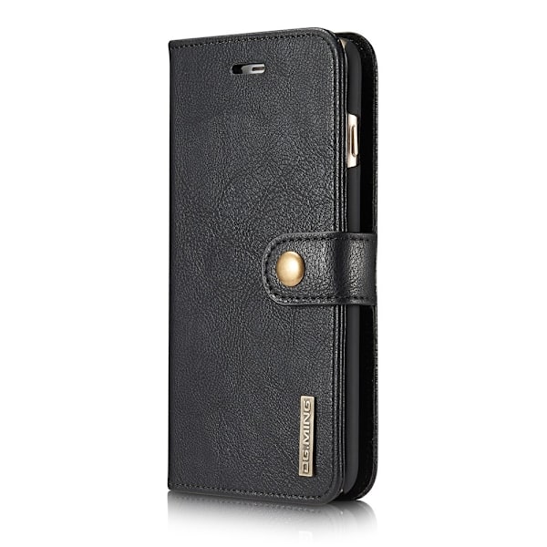 iPhone 6/6S - DG.MING 2in1 Magnet Fodral - Svart Black Svart