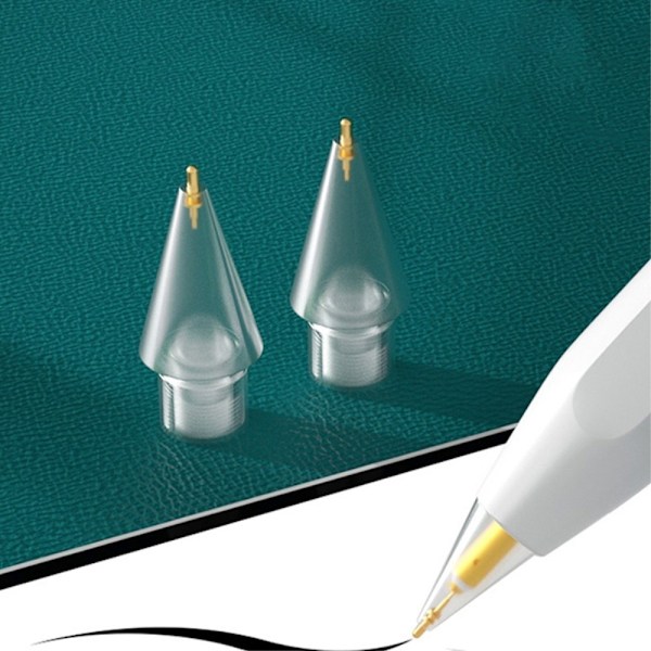 2-PACK Apple Pencil 6.0 Utbytesspets / Replacement Nib