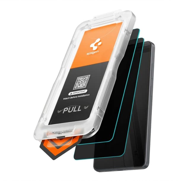 Spigen Galaxy S26 Plus 2-PACK Skärmskydd GLAS.tR "Ez Fit Pro AC"