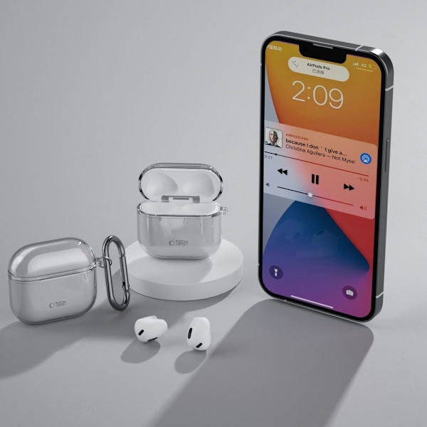 Tech-Protect AirPods 4 Skal FlexAir Ash Grey