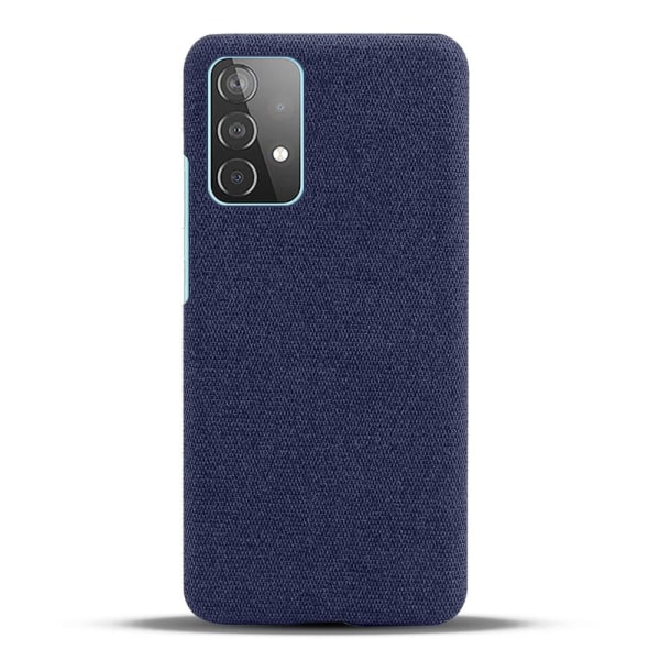 Samsung Galaxy A52 / A52s - KSQ Tygbelagt Textur Skal - Blå Blue Blå