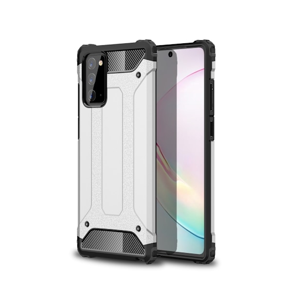 Samsung Galaxy Note 20 - Armor Hybrid Skal - Silver Silver Silver
