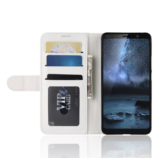 Nokia 9 PureView - Plånboksfodral - Vit White Vit