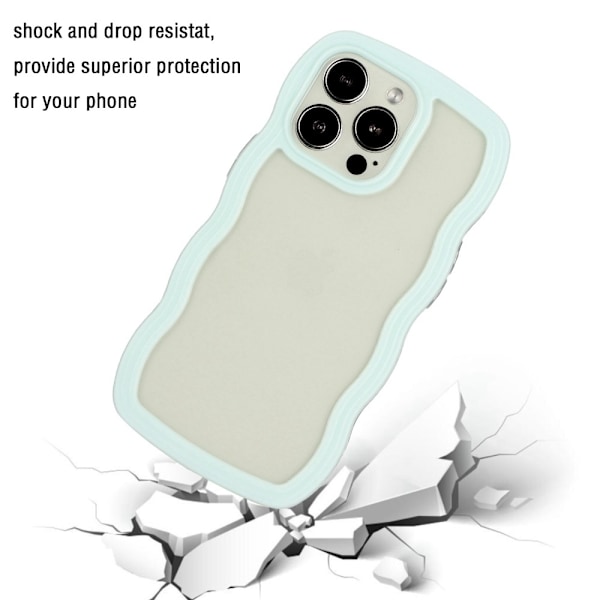 iPhone 14 Pro Max Skal Wavy Hybrid Grön