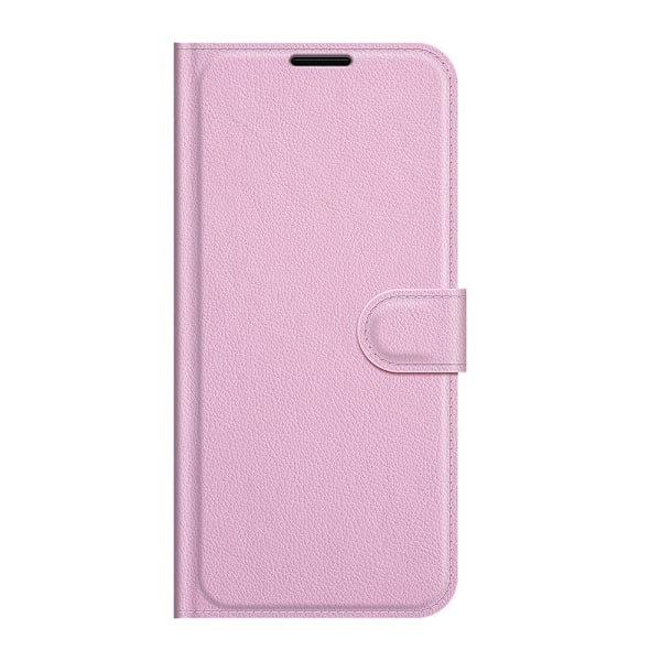 Sony Xperia 5 III Fodral Litchi Läder Ljus Rosa
