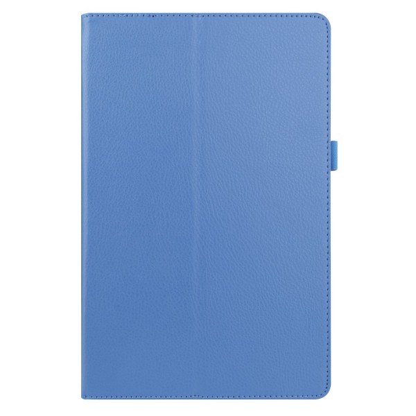 Samsung Galaxy Tab A7 10.4 Fodral Litchi läder Blå Blue Blå