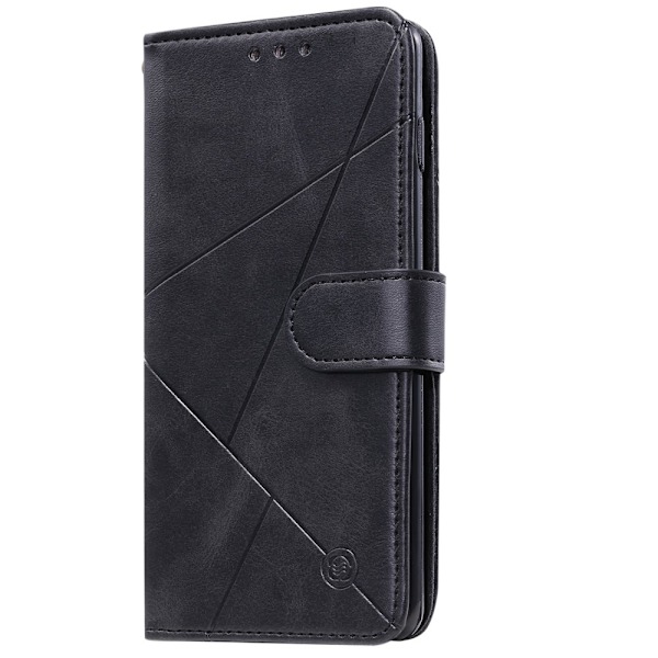iPhone 12 Pro Max - Geometriskt Fodral - Svart Black Svart